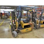 Caterpillar fork lift truck, mod. EC20KT, ser. no. ETB5A50548, 48V electric, 3750 lbs cap., 159
