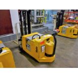 Yale walk-behind fork lift truck, mod. MCW030LEN24TV072, ser. no. C819N02988P, 24V electric, 3000