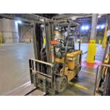 Caterpillar fork lift truck, mod. EC25K, ser. no. A3EC230480, 48V electric, 4450 lbs cap., 188 in.
