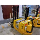 Yale walk-behind fork lift truck, mod. MCW030LEN24TV072, ser. no. C819N02805N, 24V electric, 3000