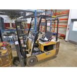 Caterpillar fork lift truck, mod. EC20KT, ser. no. ETB5B52166, 48V electric, 3750 lbs cap., 159