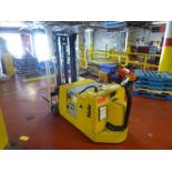 Yale walk-behind fork lift truck, mod. MCW030LEN24TV072, ser. no. C819N02656M, 24V electric, 3000
