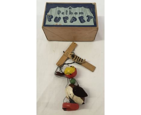 A c1950s Pelham puppet Duck in original box.
