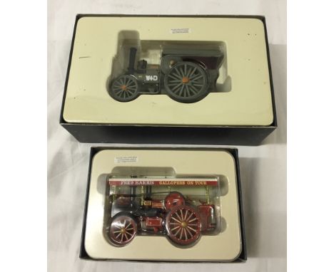 2 boxed Corgi limited edition Vintage Glory of Steam models: 1. 4CD Showmans Tractor 'Lord George' & 2. Fowler B6 Road Engine