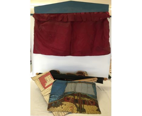 An unboxed Pelham puppet theatre.