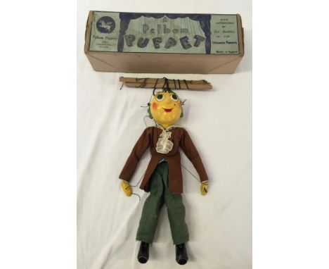 A c1950s Pelham puppet 'Mr Turnip' in original box.