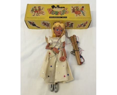 Pelham vintage Fairy puppet in box.