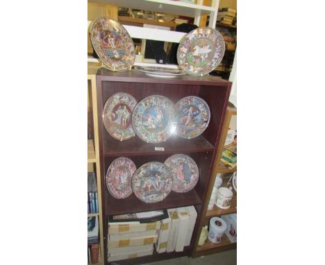 Nine boxed Royal Worcester 'Legends of Ancient Greece' collector's plates.