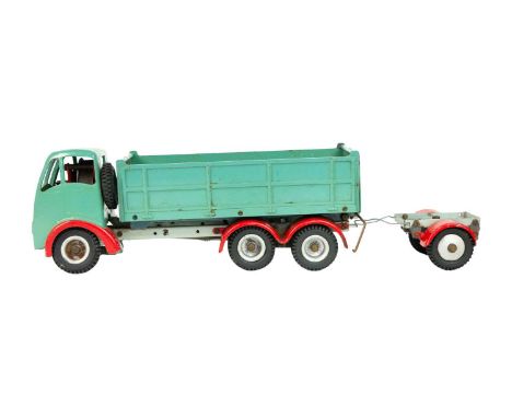 Shackleton Toy Mechanical Foden F.G. Vehicle - a.f. A turquoise Shackleton Foden Tipper lorry (length 27cm) together with a s