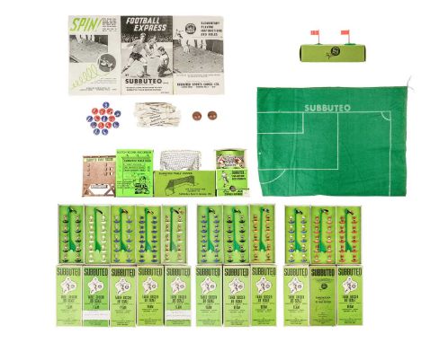 Subbuteo Football Teams (x11) plus other associated equipment  A collection of 11 boxed teams as follows: Newcastle, Liverpoo