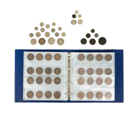 GB pre-decimal coinage including pre 1920 and 1947 silver  Lot comprises :£0.15 of pre 1920 GB Silver£0.78 of pre 1947 GB Sil