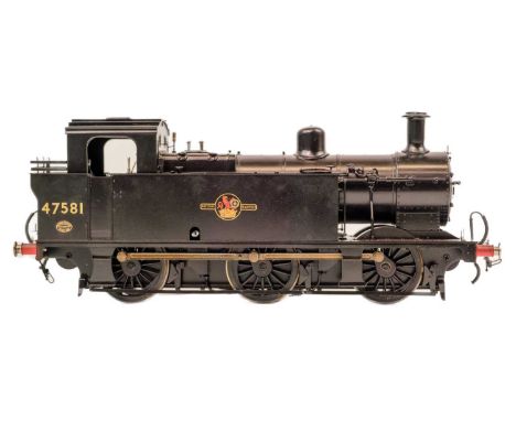 O Gauge LMS/BR "Jinty" 0-6-0 Tank Locomotive A San Cheng fine scale brass model of 0-6-0 tank engine No. 47581 in BR late cre