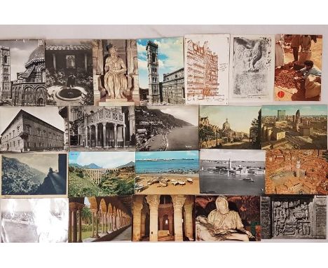 Maurice Craig architectural historian. Collection of approximately 125 postcards addressed to Craig in London and later Dubli