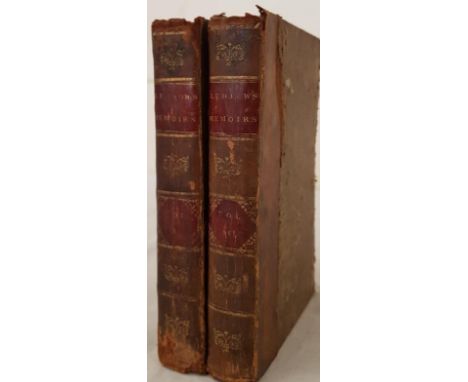 Memoirs of Edmund Ludlow, Lt. General of the Horse, Commander in Chief of the Forces in Ireland. 1698. 2 vols. Portrait front