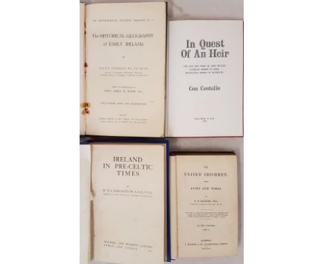 In Quest of an Heir. John Butler Catholic Bishop of Cork, protestant Baron of Dunboyne by Costello. 1978; The United Irishmen