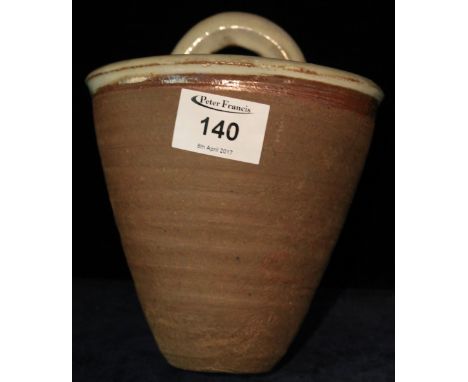 20th Century slipware Studio Pottery wall pocket by Michael Cardew. (charity sale)(B.P. 24% incl. VAT)