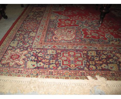 Modern machine made Persian design foliate carpet.(B.P. 24% incl. VAT)