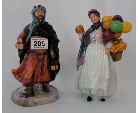 Royal Doulton figure Good King Wenceslas HN2118 (factory seconds & chip to crown & cloak)