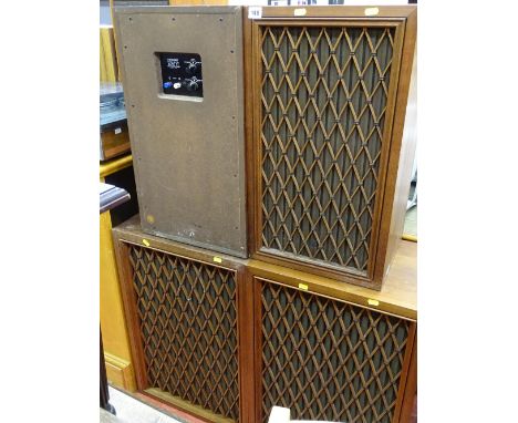 Pair of Pioneer model no. CS-77A wooden cased speakers and a pair of Pioneer model no. CS-63DX wooden cased speakers