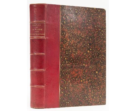NO RESERVE Wine.- [Arnoux (Charles Albert d')], "Bertall". La Vigne. Voyage autour des Vins de France, first edition, half-ti
