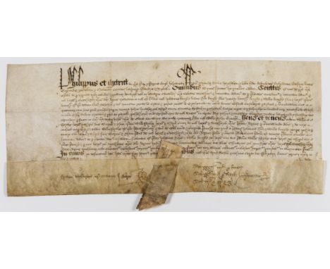 NO RESERVE London, St Mary Axe.- Johanne Knyght widower, his son Richard Knyght, Humfri Knyght and his son William Knyght to 