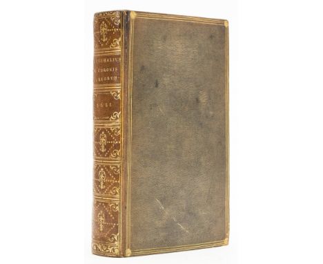 Derome le Jeune binding.- Paschal (Charles) De Coronis, engraved additional pictorial title, woodcut ornament to title, woodc