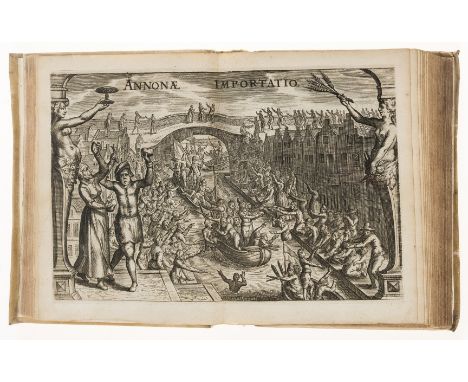 Elzevier.- Leiden.- Meursius (Joannes) Athenae Batavae. Sive de urbe Leidensi, &amp; Academi, virisque claris: qui utramque i