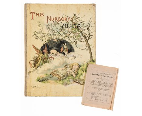 [Dodgson (Charles Lutwidge)], "Lewis Carroll". The Nursery "Alice"..., second edition [first published edition], with "Price 