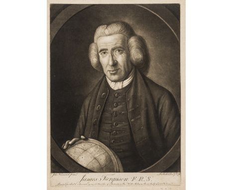 NO RESERVE Astronomy.- Stewart (Robert) James Ferguson F:R:S:, after John Townsend, portrait of the Scottish astronomer with 