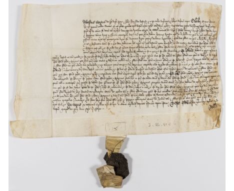 NO RESERVE Edward VI (King of England and Ireland, 1537-53).- Recovery between Edward Punner, John Astley, &amp; Gregory Davy