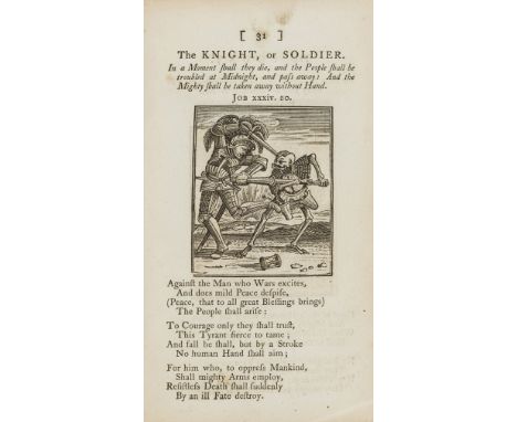 NO RESERVE Bewick (John).- Emblems of Mortality; representing...Death seizing all Ranks and Degrees of People, first Bewick e