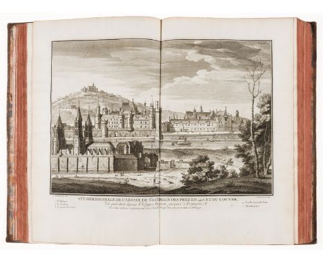 Paris.- Bouillart (Jacques) Histoire de l'abbaye royale de Saint Germain des Prez, first edition, half-title with directions 