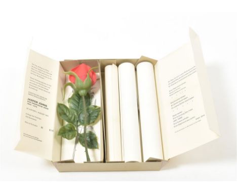 Mönchengladbach, Städtisches Museum, 1971. Catalogue in a box for John's exhibition curated by Johannes Cladders. Original pr