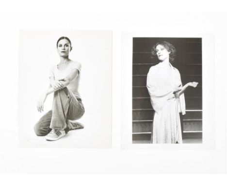 Extensive lot of original b/w photos in various sizes featuring performances by Lucinda Childs Dance Company. Includes: (1) F