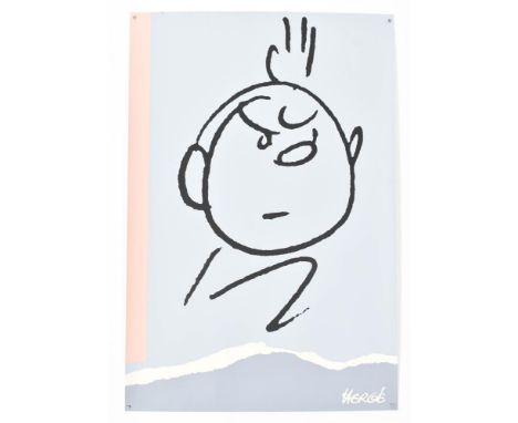 Casterman, 1987. Silkscreen print, 55 x 85 cm. No. XIII/ 300, one of the exemplars presented at the official press presentati