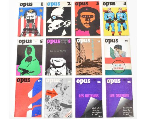 Nos. 1-5, 8, 15-18, 22-32, 36-39 and 43-45. 1967-73. Contemporary arts periodical conceived in 1967 by a collective of art cr