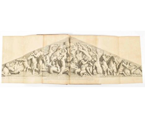representée en CIX figures en taille douce (...). Amst., D. Mortier, 1719, 22 descriptive p. for 109 engr. plates (partly (la