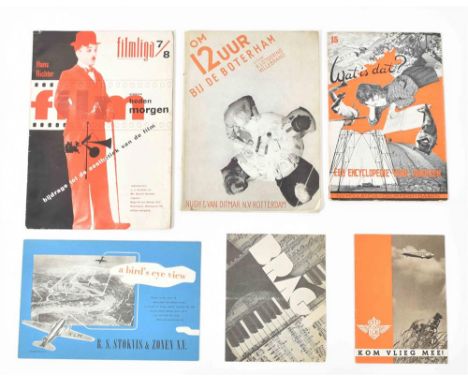 Hans Richter. Fil: gisteren, heden en morgen. Bijdrage tot de aesthetiek van de film. Rott., Nijgh &amp; Van Ditmar, n.d. (19
