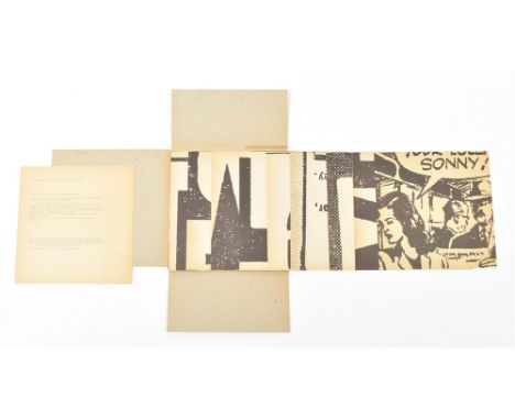 (1) Quadrat-Print / Quadrat-Blatt / Feuilles-Cadrat / Kwadraat Blad. Daily Mirrors Book. Hilversum, Steendrukkerij De Jong, 1