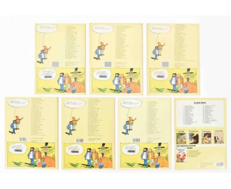(1) Baard en Kale. Dupuis 1973-88. Vol. 1-37. Some 1st eds. Minor wear/ yellowed, mostly in good condition. (2) Tillieux, M. 