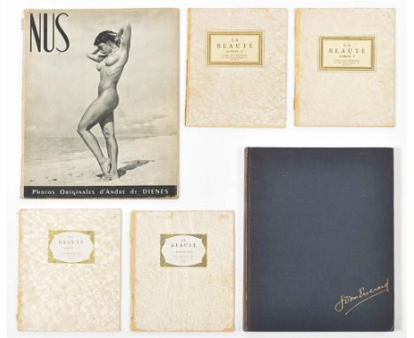 Paris, Art Editions, ca. 1923. 4 albums: IV, V, XV &amp; XVI. Each page w. a different model, each model shown in 5 different