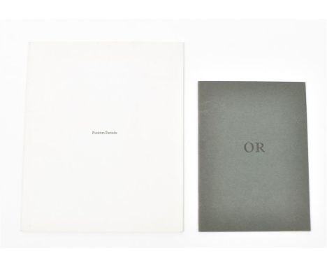 (1) Punktar (Periods). Reykjavik/Amsterdam, Silver Press, 1972. Softcover, 18 x 15 cm, 12 pp. Edition of 300 numbered and sig