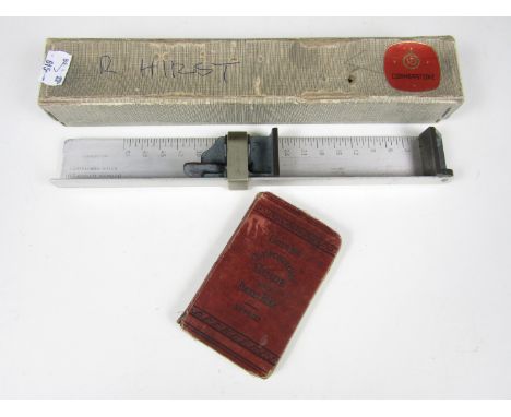 A Victorian copy of Gould's Compositors Guide and Pocket Book, 1878, together with a mid 20th Century Cornerstone Composing S