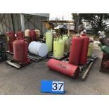 Steel vessels from fire trucks
