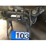 Wellsaw Mdl: 600 Bandsaw, S/N 12034