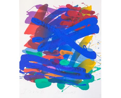 Albert Irvin O.B.E. R.A. (British, 1922-2015), Montcada II, signed and dated 1993 l.l., No.26/90, screenprint in colours, 78 