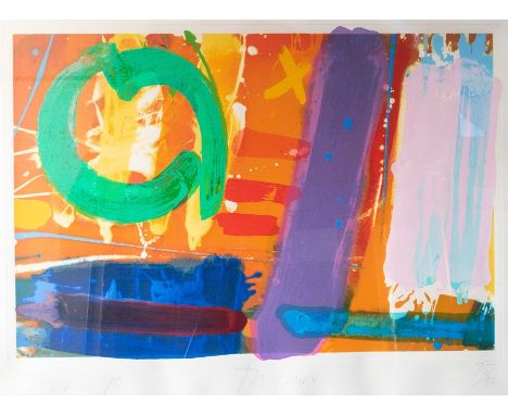 Albert Irvin O.B.E. R.A. (British, 1922-2015), Thames, signed and dated 1990 l.l., No.75/90, screenprint in colours, 58 by 85