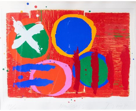 Albert Irvin O.B.E. R.A. (British, 1922-2015), Newcross, signed and dated 1994 l.r., No.199/225, screenprint in colours, 38 b
