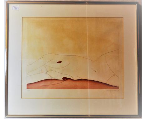 Derrick Greaves^ british artist b. 1927^ coloured lithograph entitled |Nude Female|^ limited edition 33 /150^ signed and date
