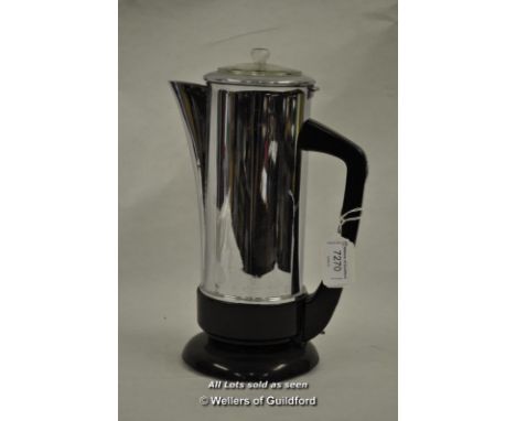 HMV The Gramophone Co coffee percolator, Claridge model.